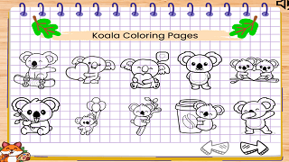 Koala Coloring Pages