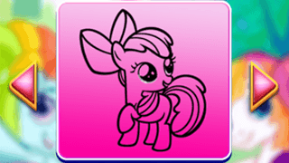 Wonder Pony Coloring